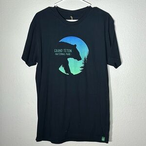 Wild Tribute Grand Teton Tee Womens Large NWT